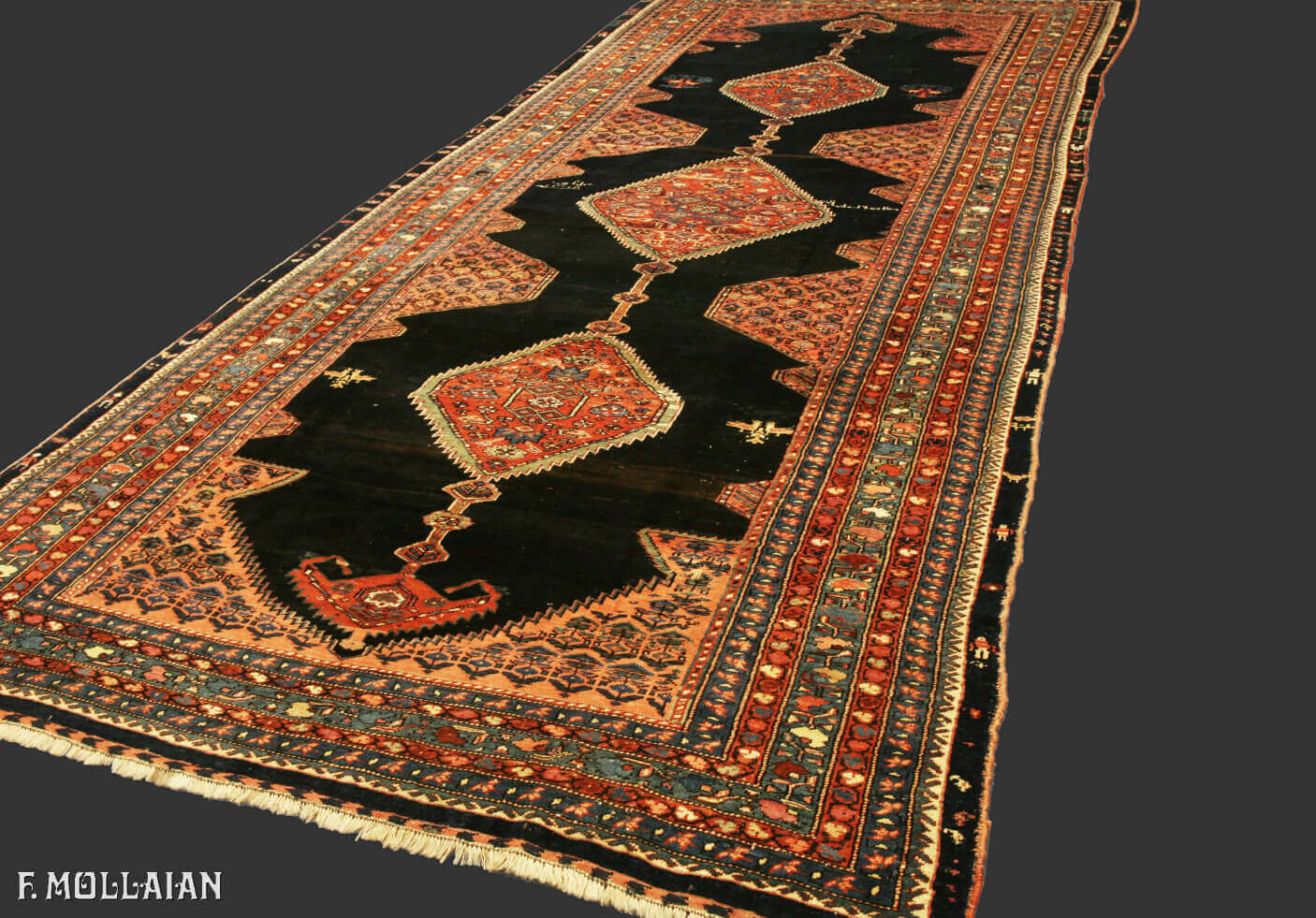 Tapis Persan Antique Kurdo n°:66200234